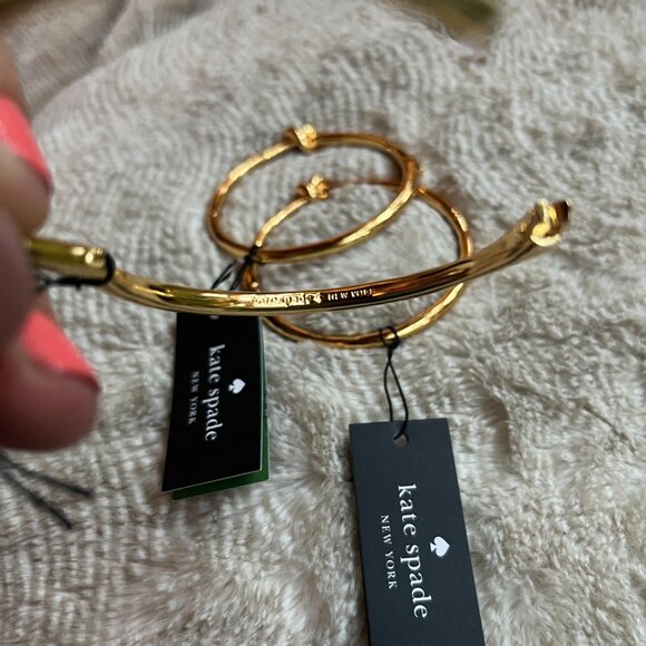 3 Kate Spade Sailor Knot Hinge Bangle - Picture 5 of 6